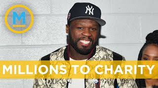 50 Cent set to donate all the money from the sale of his home to charity | Your Morning