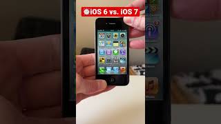 😍⏰iOS 6 vs. iOS 7 #iphone #ios