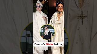 Deepika Padukone Dessed Up Like Rekha Ji #shorts #sabyasachiofficial #deepikapadukone #rekha