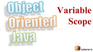 40 Java Variable Scope |