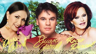 LAS 25 MEJORES CANCIONES DE ANA GABRIEL ROCÍO DÚRCAL JUAN GABRIEL - SUS MEJORES CANCIONES 80S y 90s