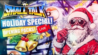 Pokémon Terrestrial Festival \u0026 WWE Select Pack Rips _ Small Talk_ Holiday Special!