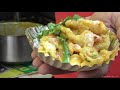 Energetic Marathi Madam Selling Huge Pakora Bhaji (Snacks)  Street Food India Yavatmal