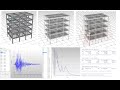 SeismoStruct Tutorial, Response Spectrum Analysis  of an RC framed structure