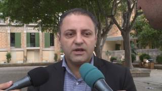 Kurt Farrugia wara laqgħa mal-organizzaturi tad-dibattitu tal-Universita'