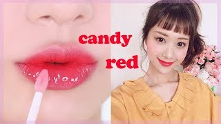 GRWM! 과즙 뿜뿜💛 캔디 레드 메이크업🍒(요즘 빠진 간단한 과즙상) | Jody 조디