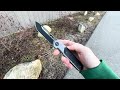 we knife co. arsenal inlaid titanium frame lock flipper