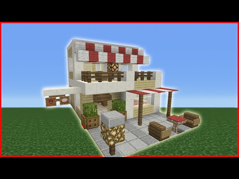 Minecraft Tutorial: How To Make A Cafe Minecraft Tutorial: How To Make A Cafe