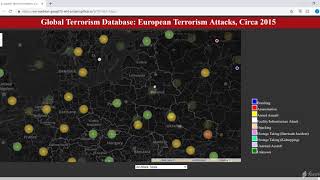 Global Terrorism Database Webmap Tutorial Video