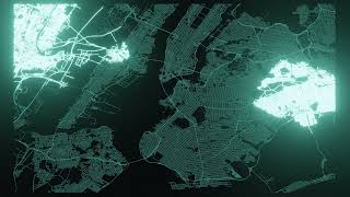 Pathfinding Algo on Real Map: New York