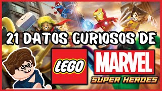 21 Datos que NO CONOCIAS de LEGO MARVEL SUPER HEROES!! | Your Daily Brick