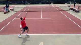 Flagler Men's Tennis vs. Augusta Court 5 (3/19/2022)