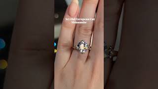 Meet Celia - A 3ct Moissanite Engagement Ring #customengagementring