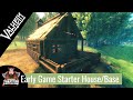 Valheim: Early game starter base/house: How To Build