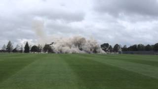 MnSU Gage Tower Implosion, June 29, 2013