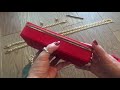 dior rouge clutch mini handbag u0026 crossbody bag diy transformation 1 of 2 handbag charm giveaway