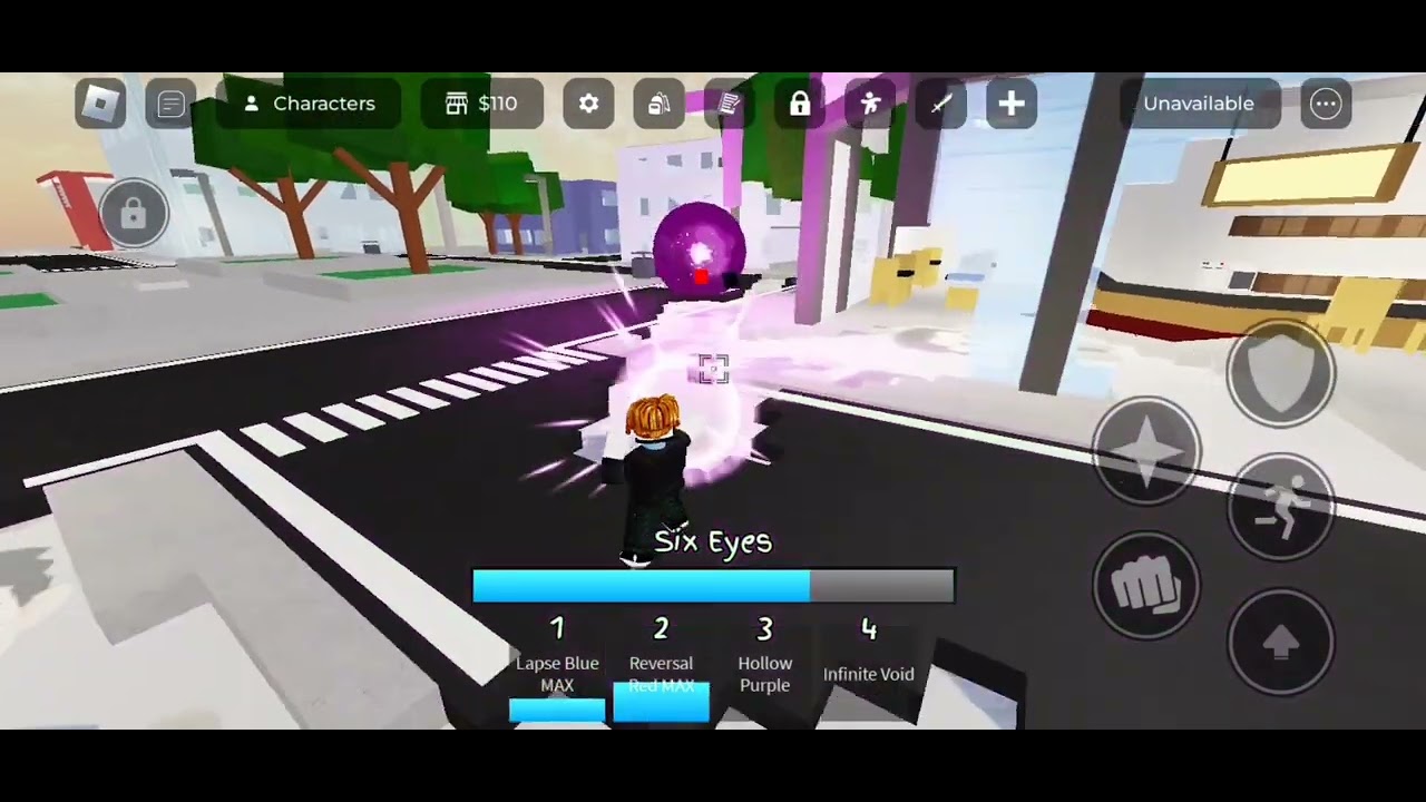 Gojo Showcase Jjs Youtube