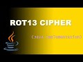 ROT13 Cipher (Java Implementation)