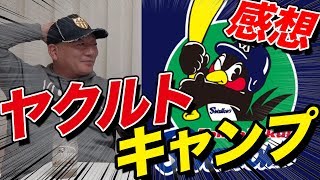 【昨年リーグ2位に躍進‼︎】ヤクルトスワローズ春季キャンプの感想を語る！