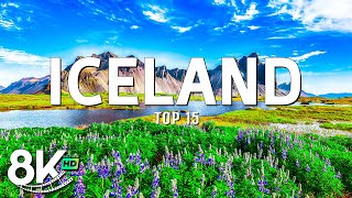 Wonders of Iceland 🌍 Majestic And Mysterious Landscapes of Iceland ⚡️ Travel Video 8k