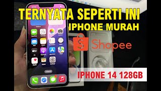 UNBOXING DAN REVIEW SINGKAT ❗❗❗  iPHONE 14 128GB ex INTER shopee ( azizstore818 )