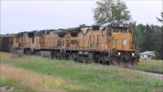 Wisconsin Northern MWCX Train # 12 with C40-8 Leading