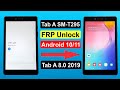 Samsung Tab A SM-T295 FRP Unlock or Google Account Bypass | Samsung Galaxy Tab A 8.0 2019 FRP Bypass