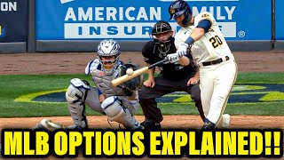 MLB Options Explained - How do options work in MLB?