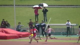 20170429_宮崎県高校ジュニア選手権大会_男子4x100mR予選3組