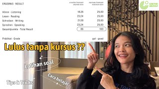 LULUS UJIAN A1 GOETHE TANPA KURSUS!! TIPS & TRICKS + CARA BELAJAR!