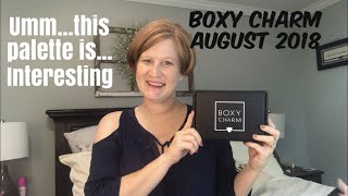 Boxy Charm August 2018 / Wow 6 Products This Month