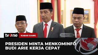 Tugas Berat Menkominfo Baru dari Jokowi | Kabar Siang tvOne