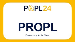 [PROPL'24] Formal Methods to Save the Earth