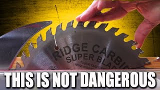 This should END the saw blade height debate