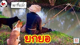 ยกยอ ร่องริมทางหลวงชนบท ►Fishing lifestyle Ep.201