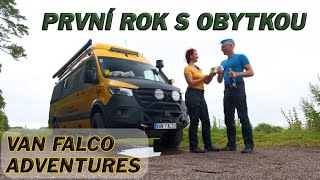 BILANCUJEME A SLAVÍME│PRVNÍ ROK S OBYTNOU EXPEDIČNÍ DODÁVKOU│VAN FALCO ADVENTURES