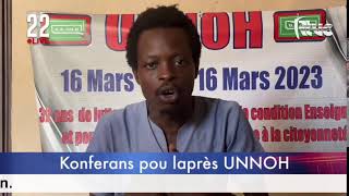 UNNOH fikse pozisyon l sou rantre lekol la ak vizit delegasyon CARICOM nan.