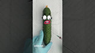 Goodland | Operation on cucumber 😂 #goodland #Fruitsurgery #doodles #doodlesart #goodlandshorts