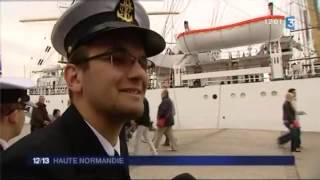 Armada 2013  : le départ des bateaux de Rouen