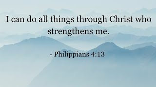 Philippians 4:13