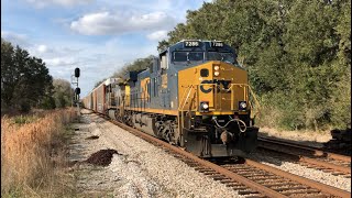 CSX I025 at Dyal, FL w/ CSX 7286 K5LAB