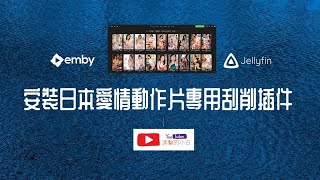 emby jellyfin安裝AV元素匹配插件，自動刮削日本愛情動作片