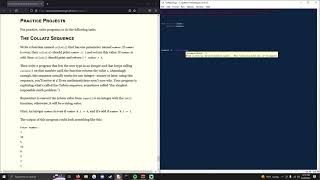 Collatz Sequence - Ch. 3 Practice Project