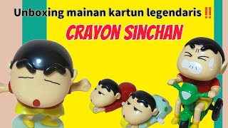 KOLEKSI MAINAN SINCHAN, KARTUN LEGENDARIS DARI JEPANG || HARGA 39 RIBU KIRA-KIRA WORTH IT GA SIH??