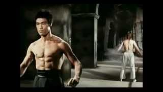 Famous Badass fight! Bruce Lee vs Chuk Norris  ( Enter the Dragon) ( HD )