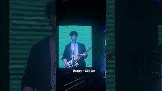 (Day6)Young K sing Happy with Lily adlib. He looks so proud  #concert #youngk #day6 #Day6inKL