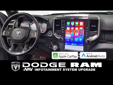 ACTUALIZACIÓN DE INFORMACIÓN Y ENTRETENIMIENTO INAV 2013 – 2017 Dodge RAM Android Pantalla Apple CarPlay Android Auto | Tienda 4×4