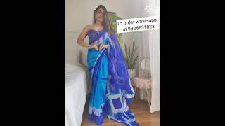 Lehariya sarees #shiffonsarees #shorts #sawanspecial #dailywash #Atreasonableprice #colourfulsarees