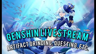 Questing, Artifact Farming, ETC. - Genshin Impact