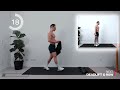 35 min compact full body resistance band workout no attaching abs